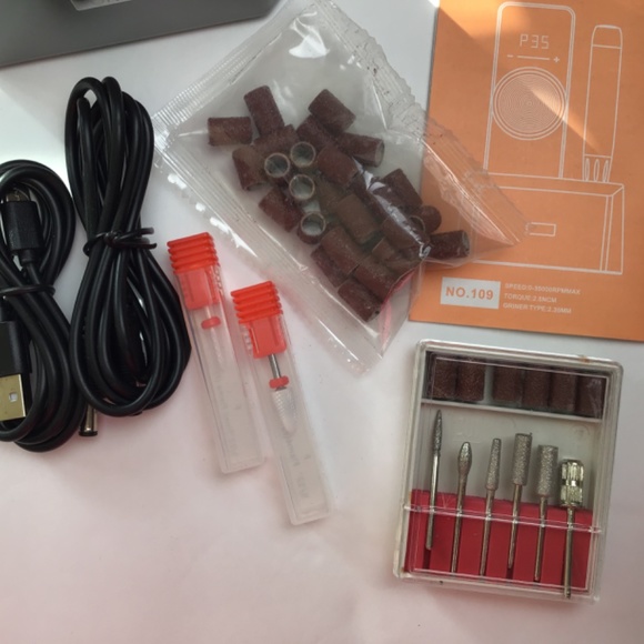 Portable 35,000 RPM Electric Nail Drill - Picture 7 of 13